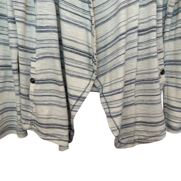 saturday sunday Anthropologie Open Cardigan Women's Size L Pockets Breathable - Picture 8 of 16